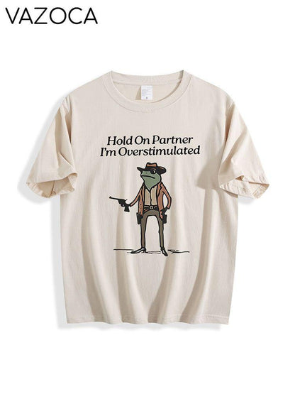 Hold On Partner Tee