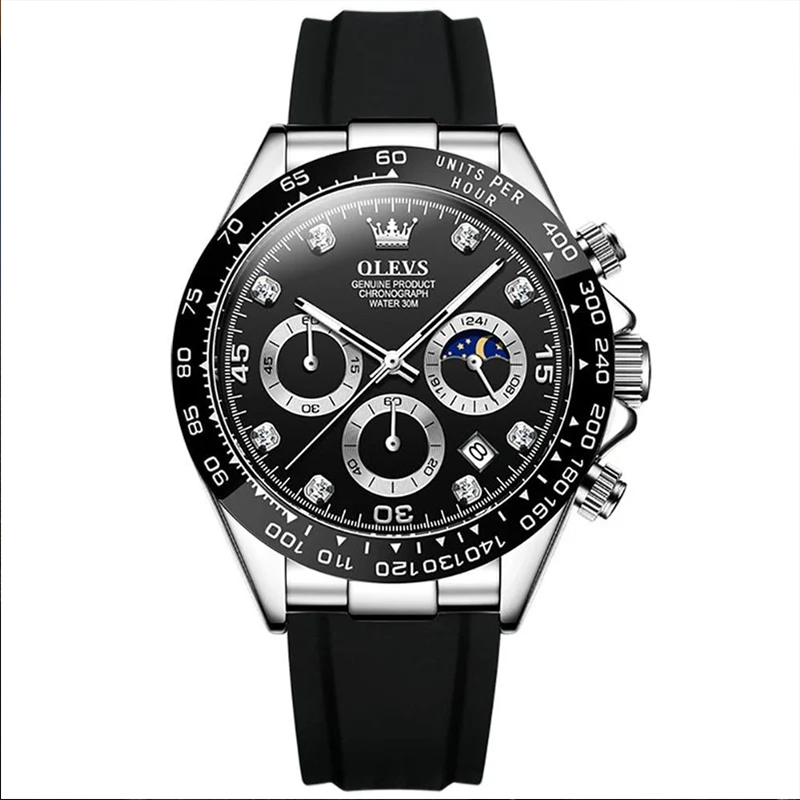 OLEVS-Multifunksjonell Sports Timing Quartz Watch 