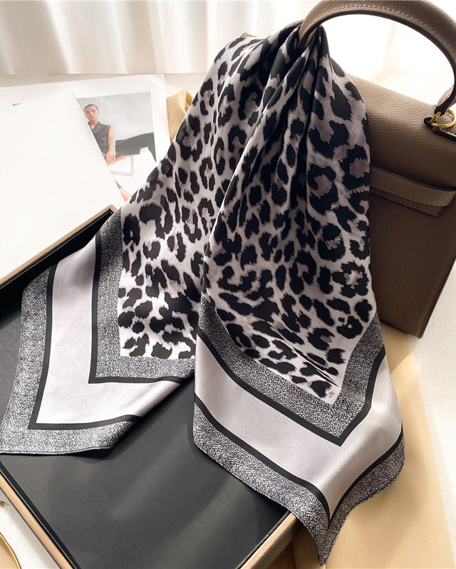 Leopard Print Multipurpose Scarf