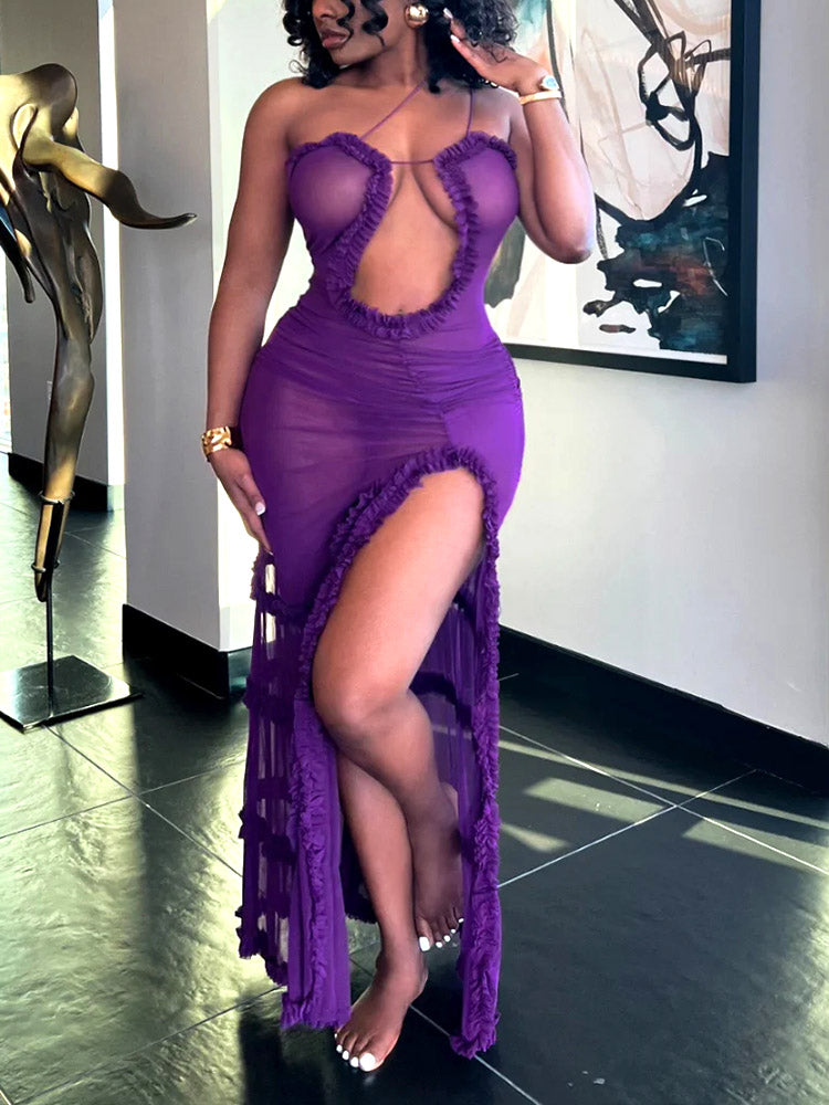 Vacay Mesh Sheer Dress