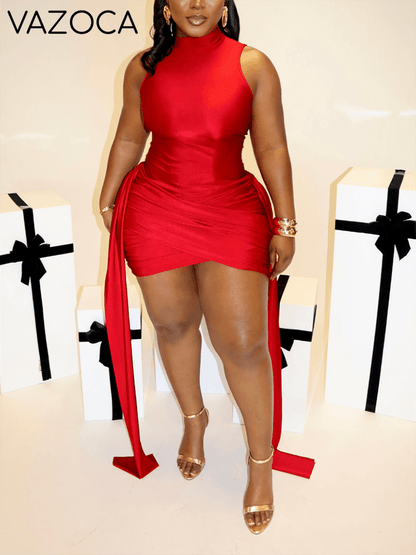 Gorgeous Draped Mini Dress