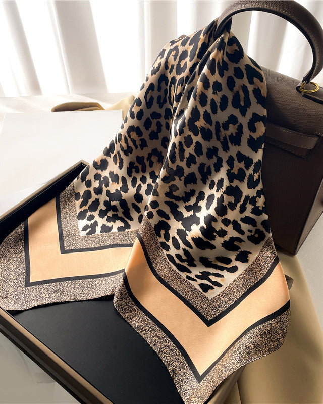 Leopard Print Multipurpose Scarf