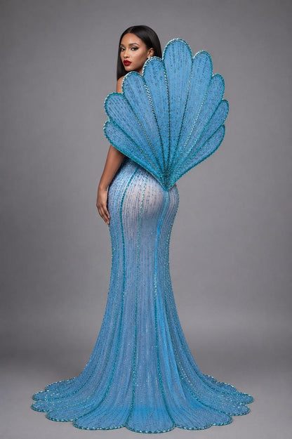 Empress Rhinestone Maxi Dress