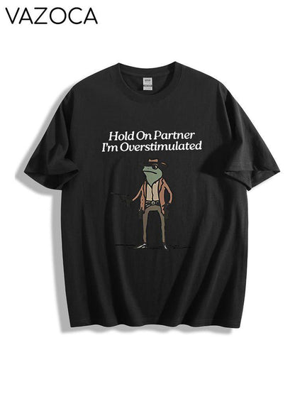 Hold On Partner Tee