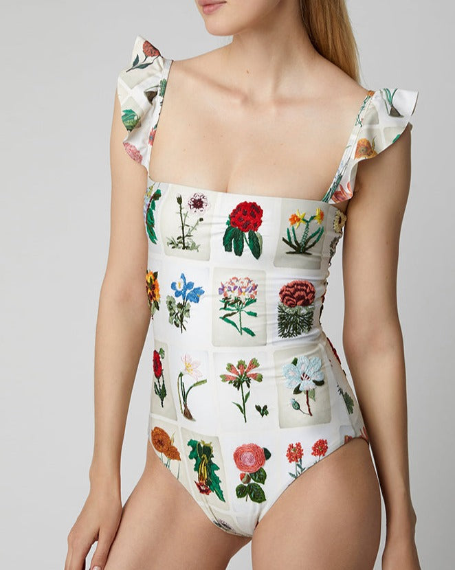 Printed Fashion One Piece Swimsuit