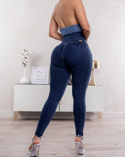 Stretchy High-Waist Jeans (Pre-Sale)