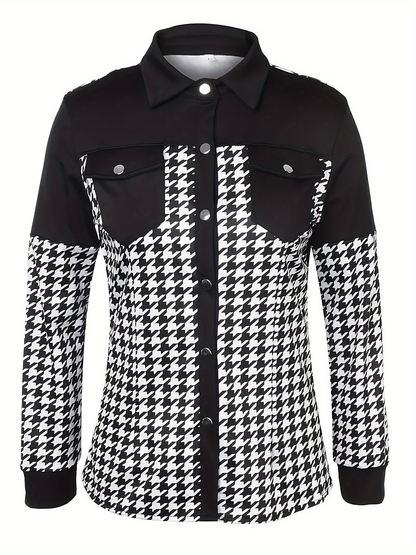 Houndstooth  Shirt