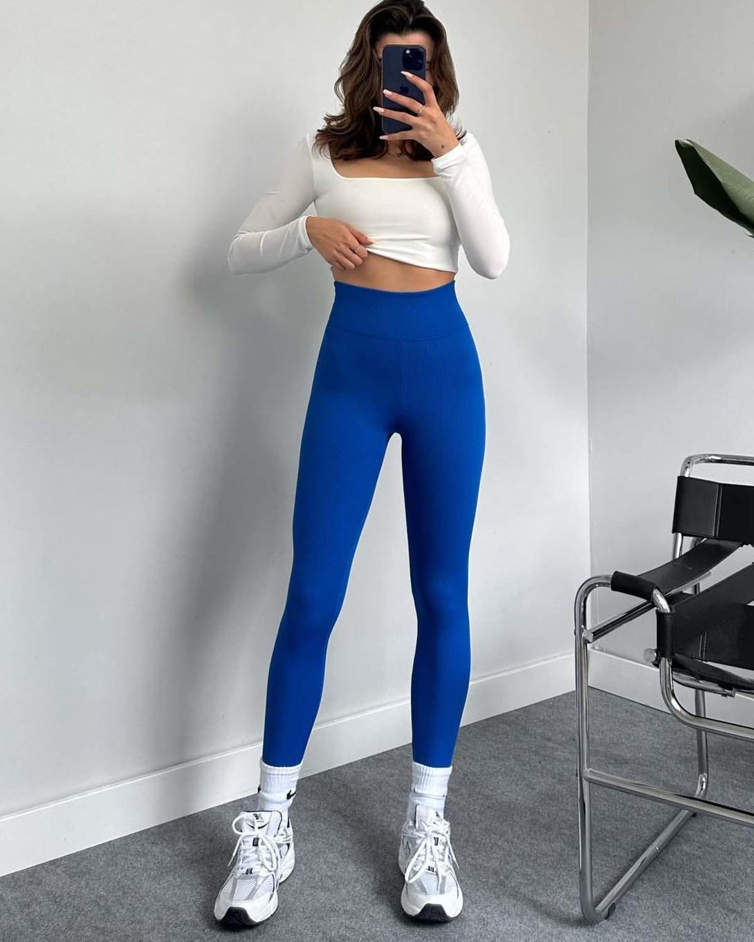 Super Stretch Leggings Blue