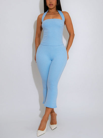 Halter Top & Capri Set