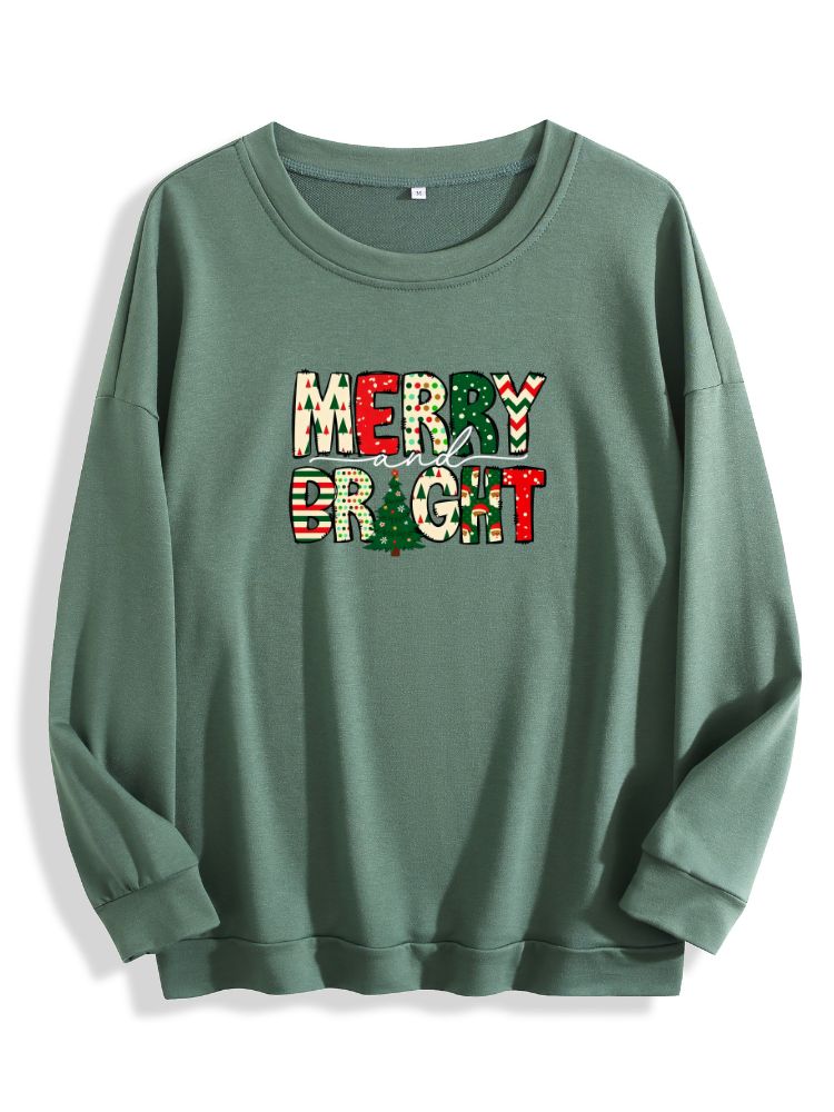 Christmas Merry and Bright Sweatshirt