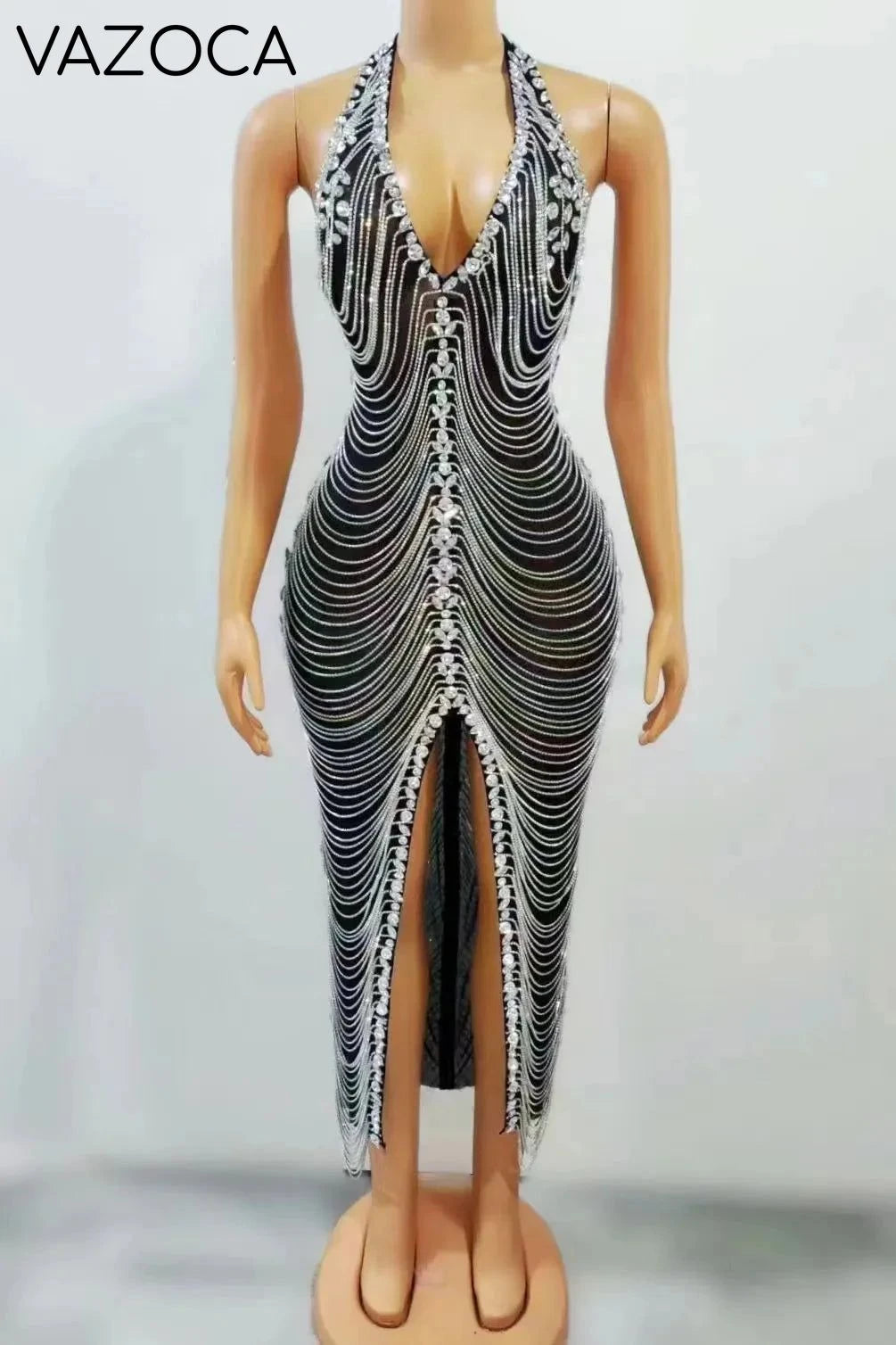 A Celebration Rhinestone Dress