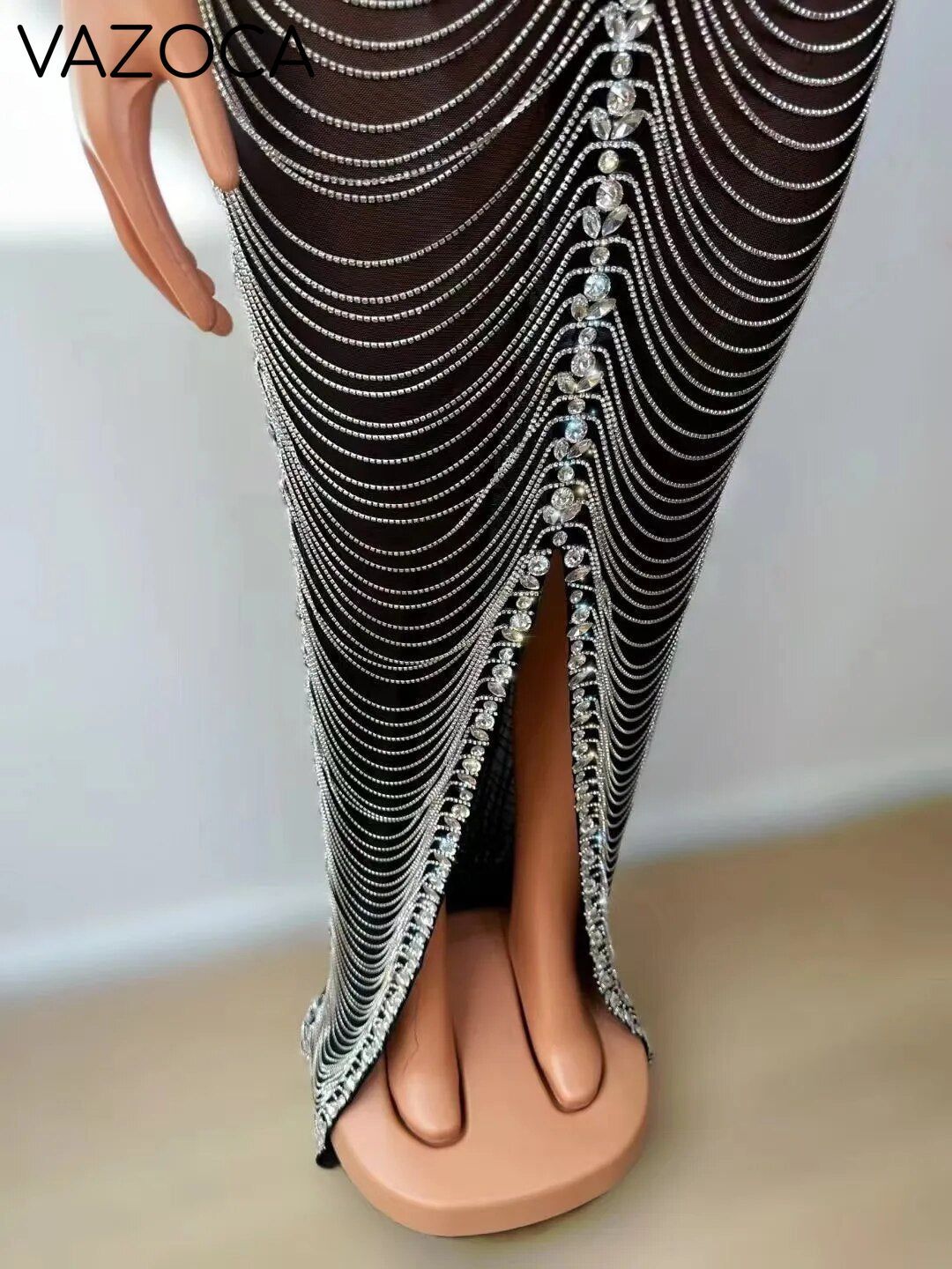 A Celebration Rhinestone Dress