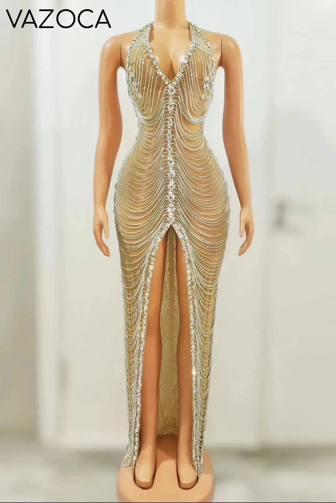 A Celebration Rhinestone Dress