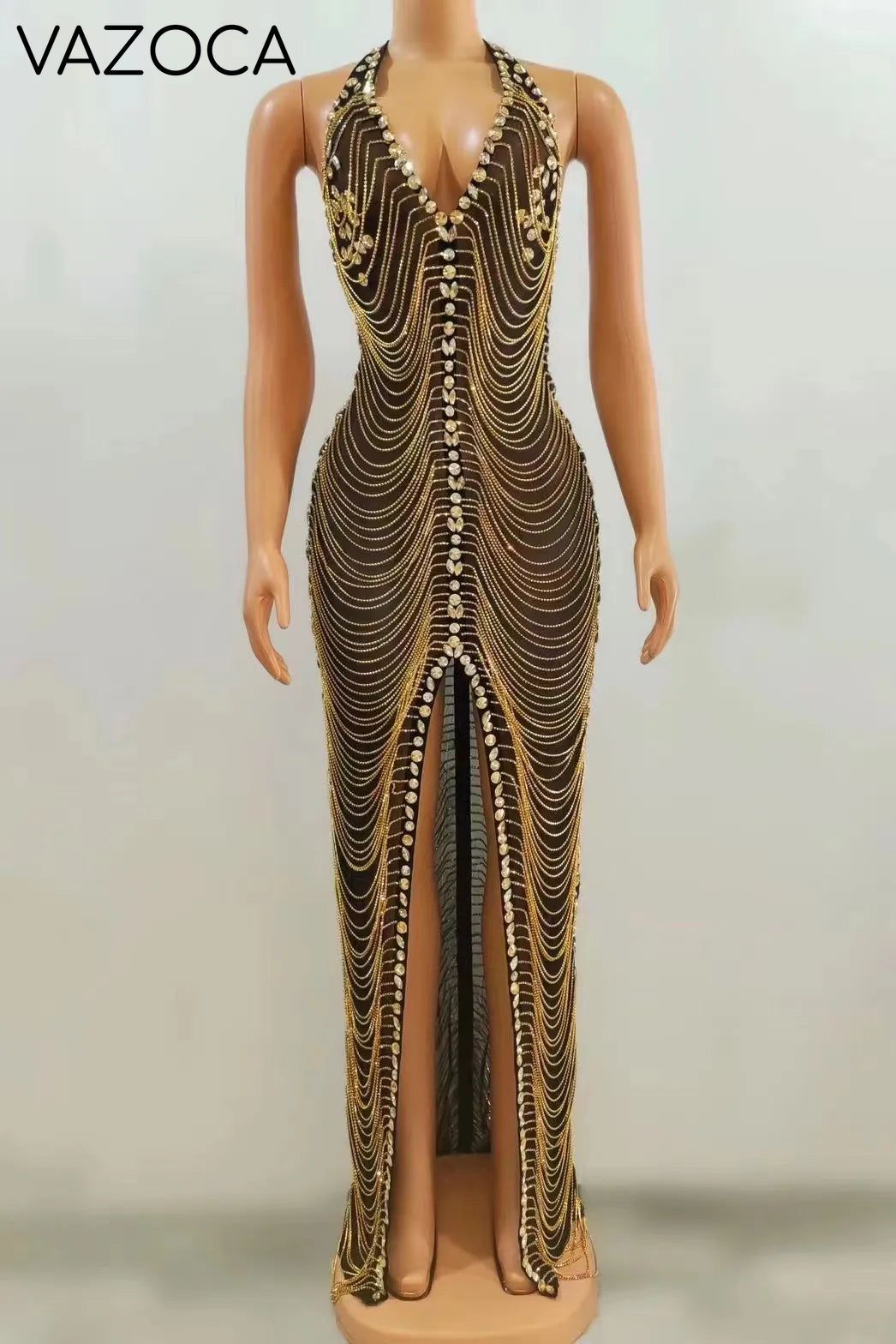 A Celebration Rhinestone Dress