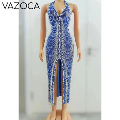 A Celebration Rhinestone Dress