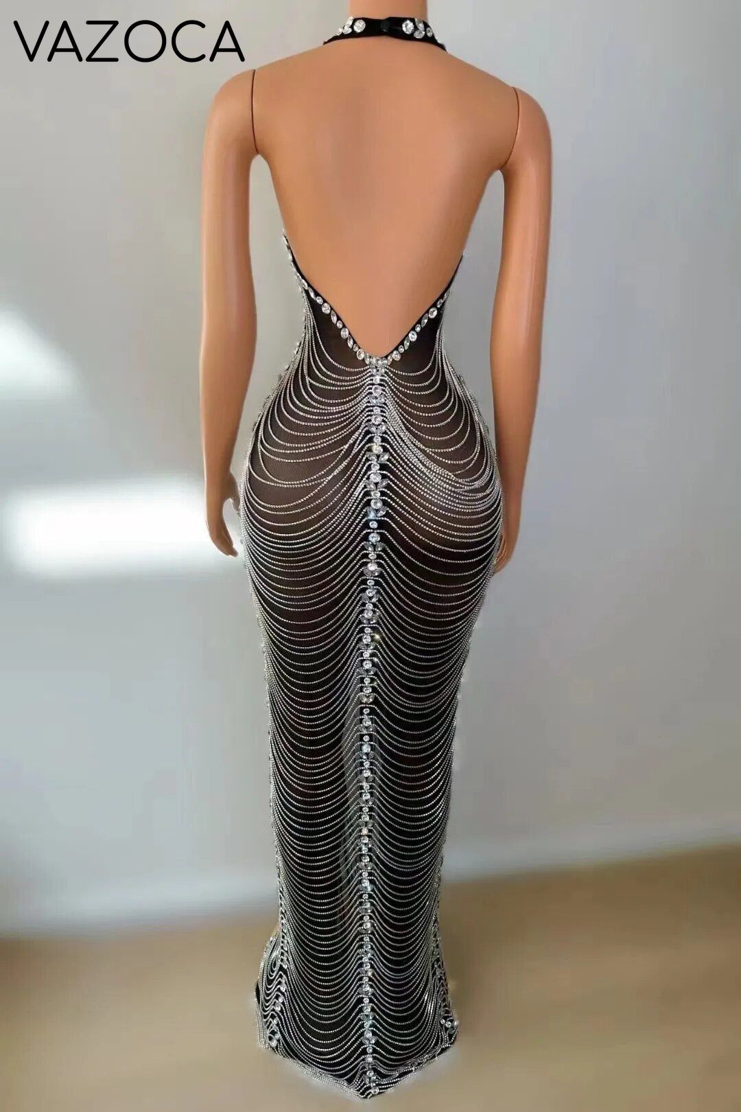 A Celebration Rhinestone Dress