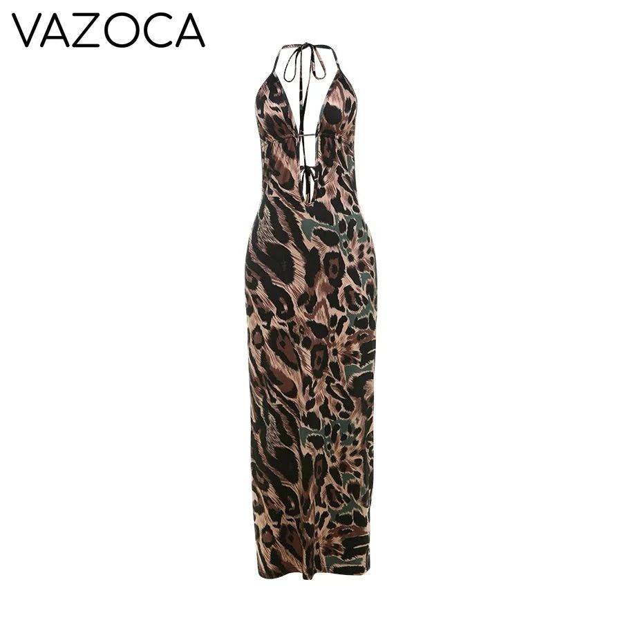 A Leopard Bodycon Dress