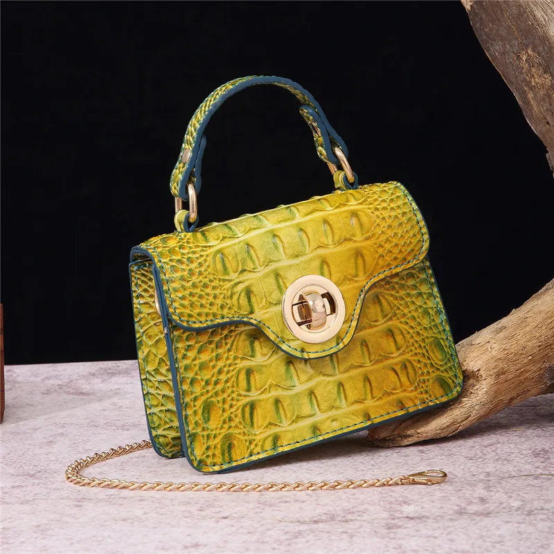 Reptile Vintage Crossbody Bag
