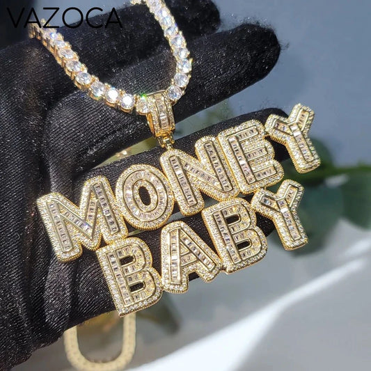 Custom Iced Out Personalized Necklace