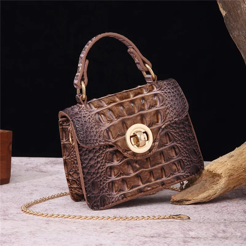 Reptile Vintage Crossbody Bag