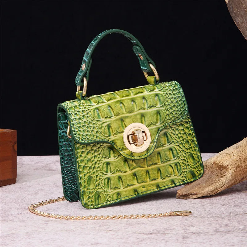 Reptile Vintage Crossbody Bag