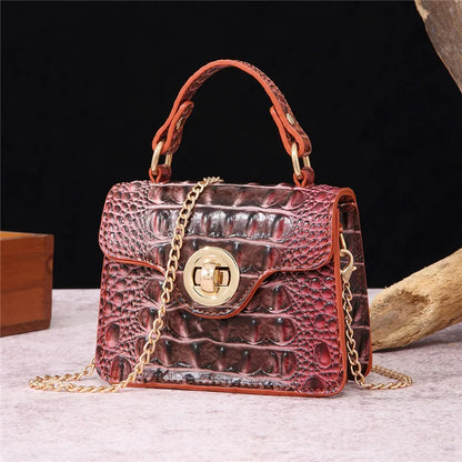 Reptile Vintage Crossbody Bag