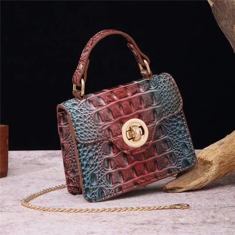 Reptile Vintage Crossbody Bag
