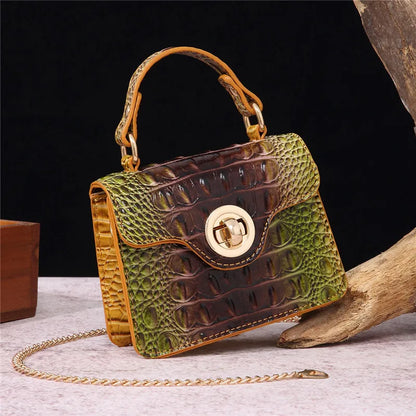 Reptile Vintage Crossbody Bag