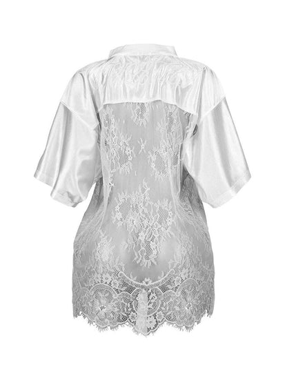 Lace Jersey Top
