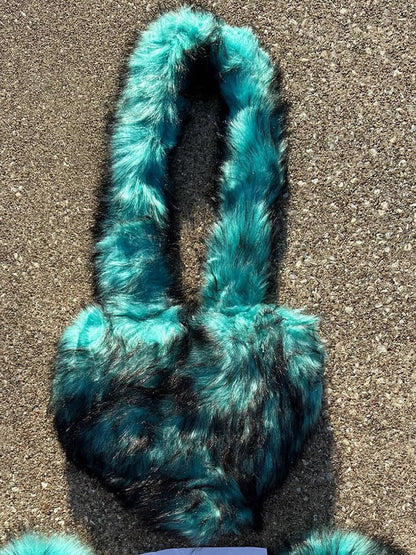 Faux Fur Shoulder Bag