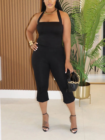 Halter Top & Capri Set