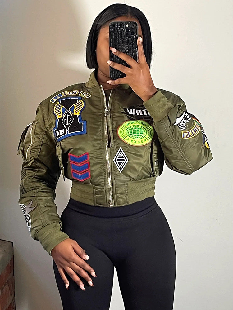 Varsity Bomber Jacket