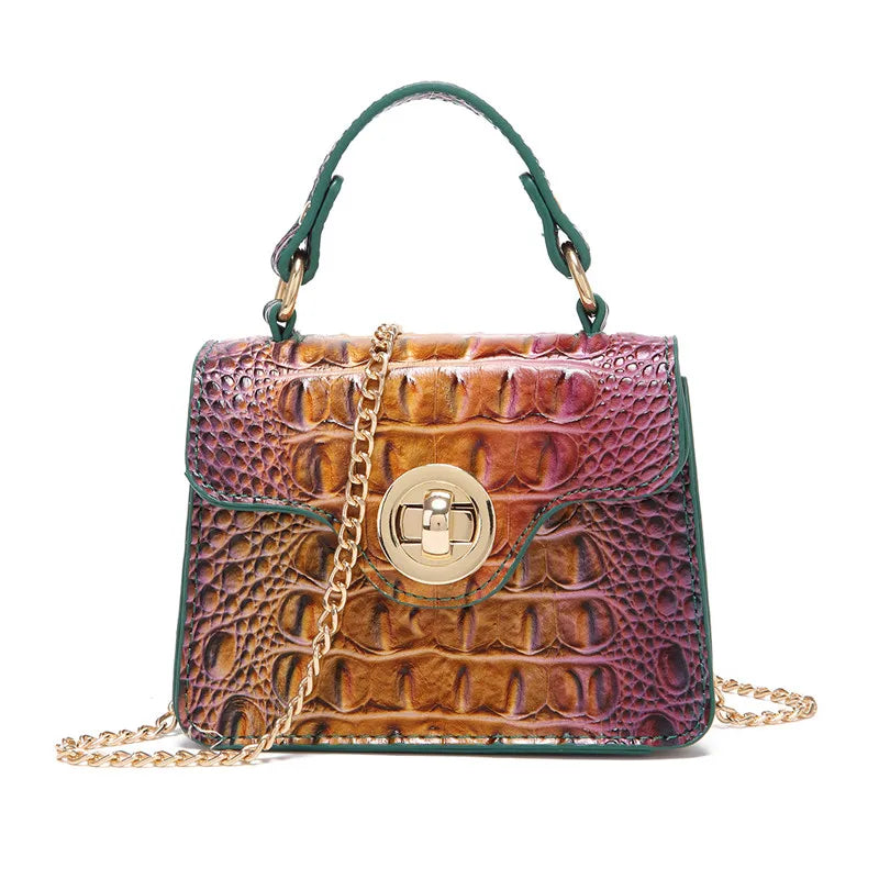 Reptile Vintage Crossbody Bag
