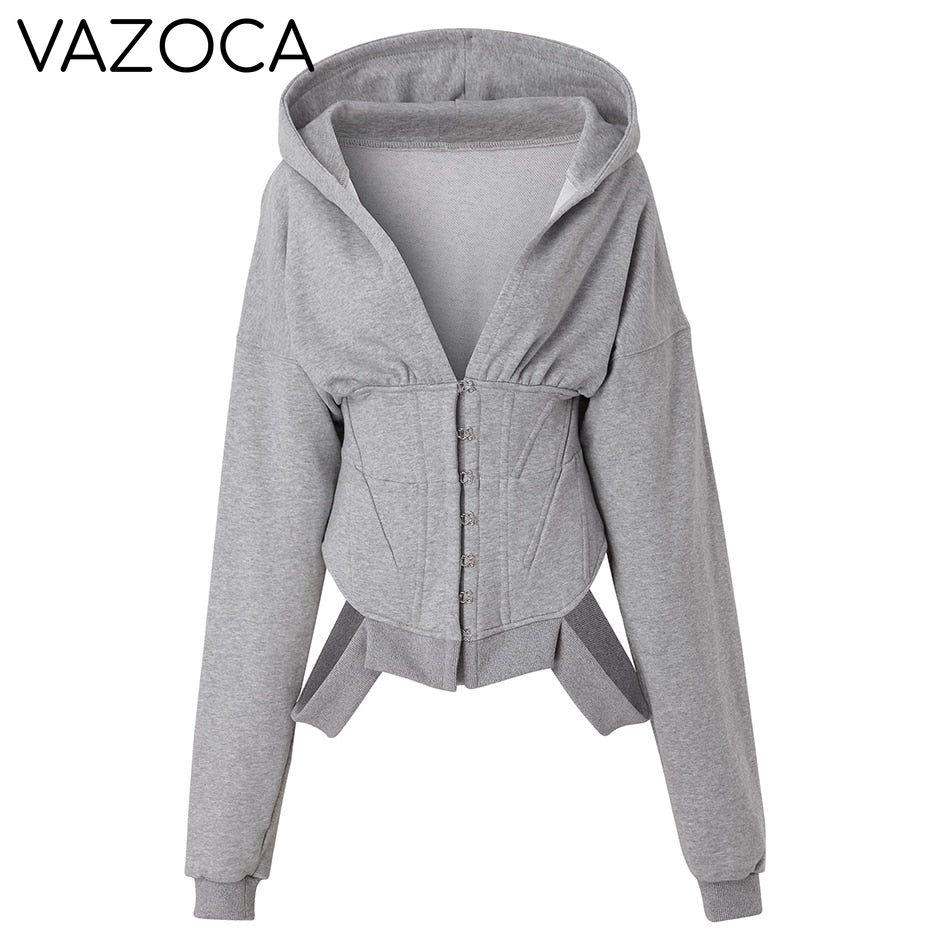 Aaliyah Corset Hoodie Jacket
