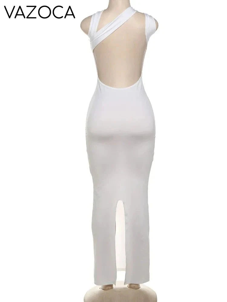 Abbie Backless Maxi Dress