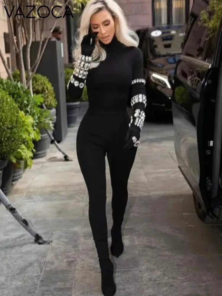 Abigail Bodycon Bandage Jumpsuit