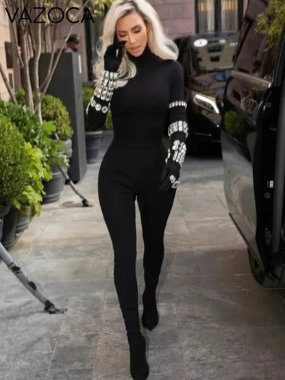 Abigail Bodycon Bandage Jumpsuit