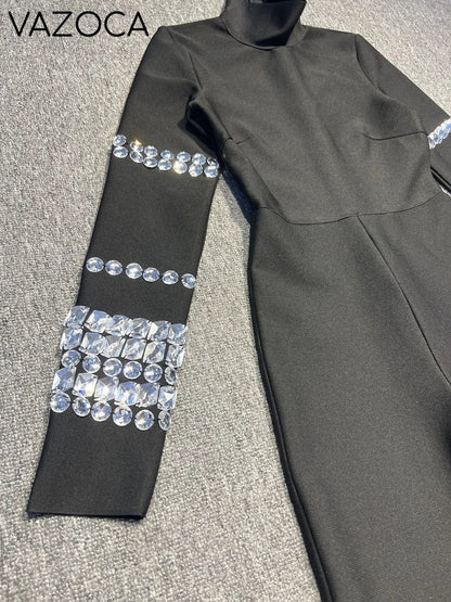 Abigail Bodycon Bandage Jumpsuit