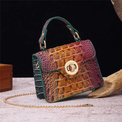 Reptile Vintage Crossbody Bag