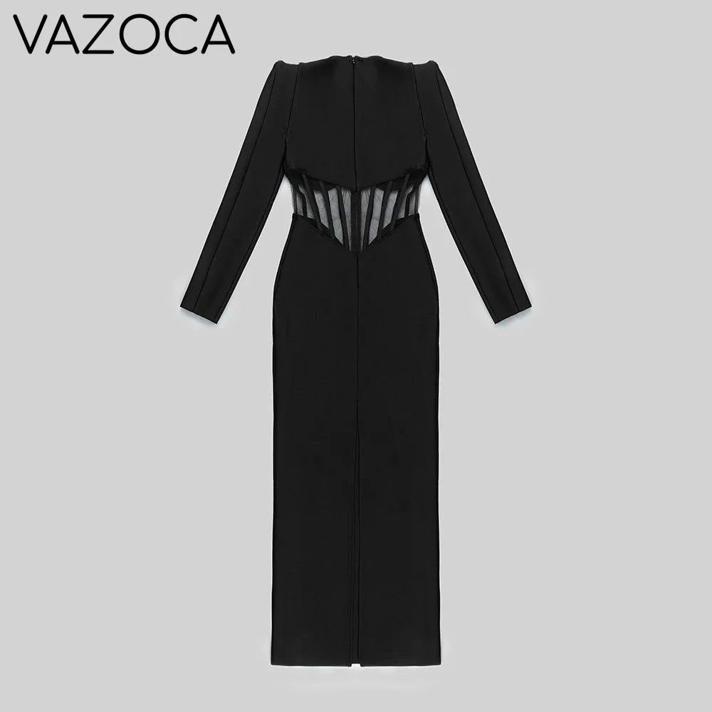Alexa Bandage Maxi Dress