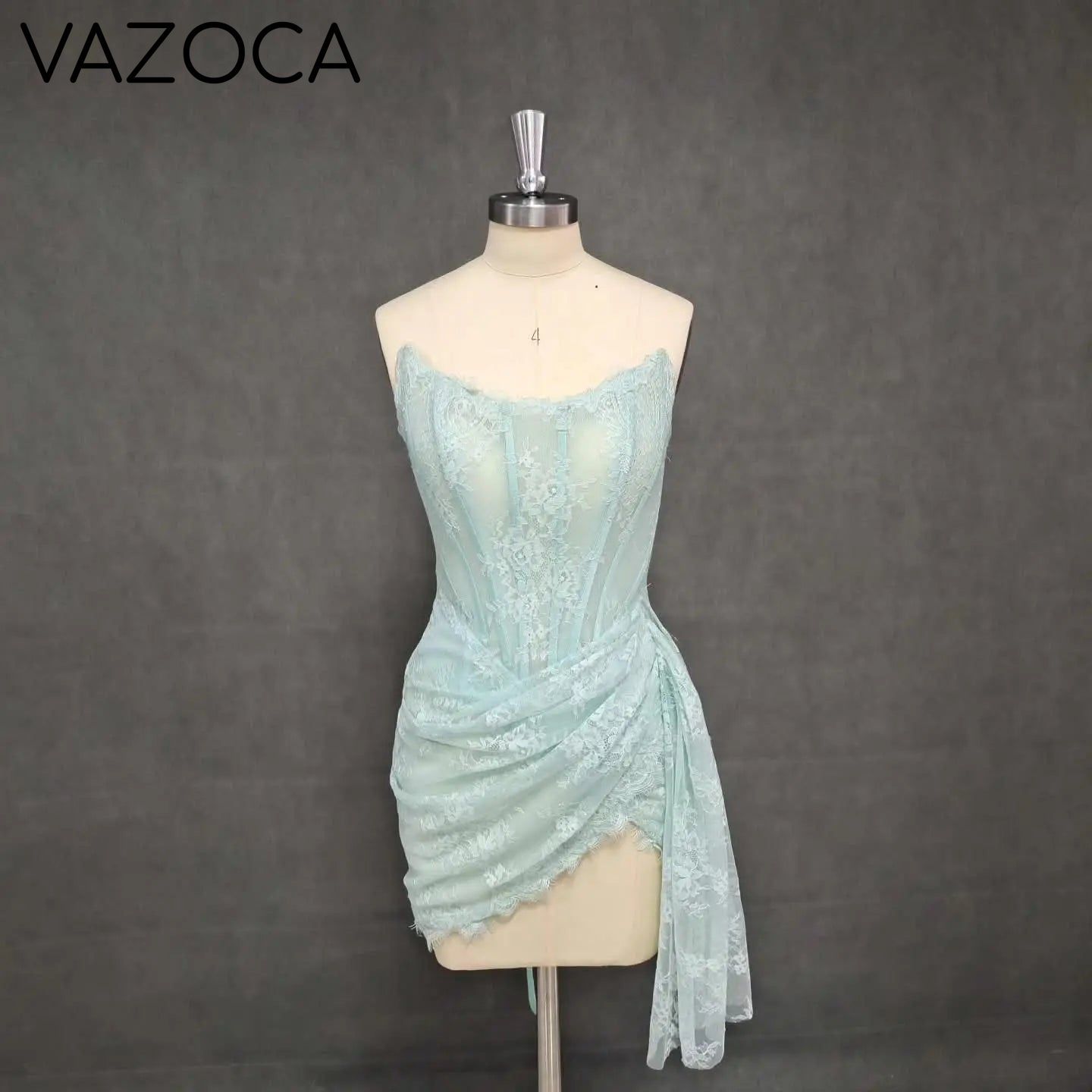 Allure Lace Corset Mini Dress