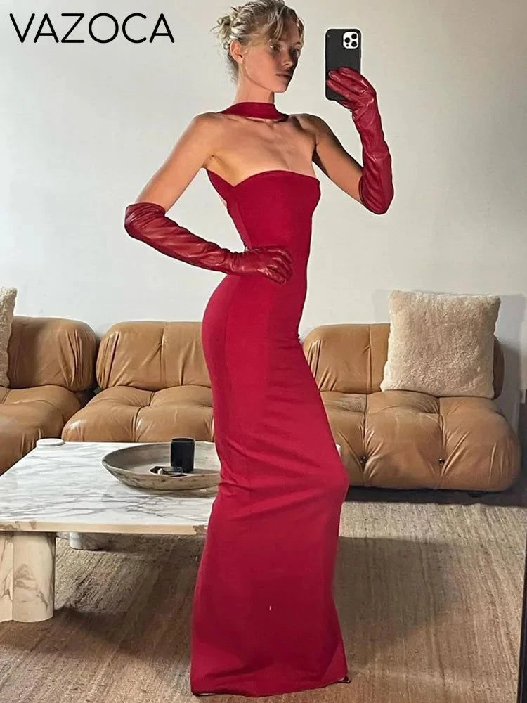 An Icon Bandage Maxi Dress