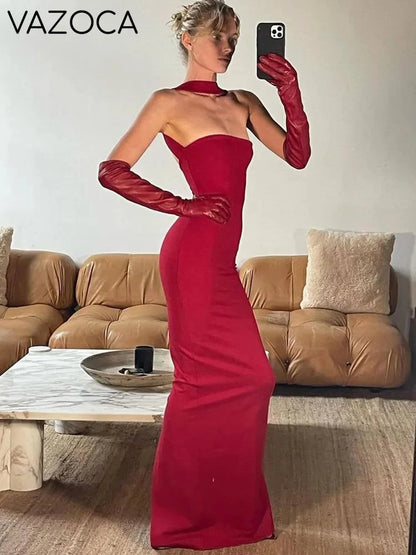 An Icon Bandage Maxi Dress
