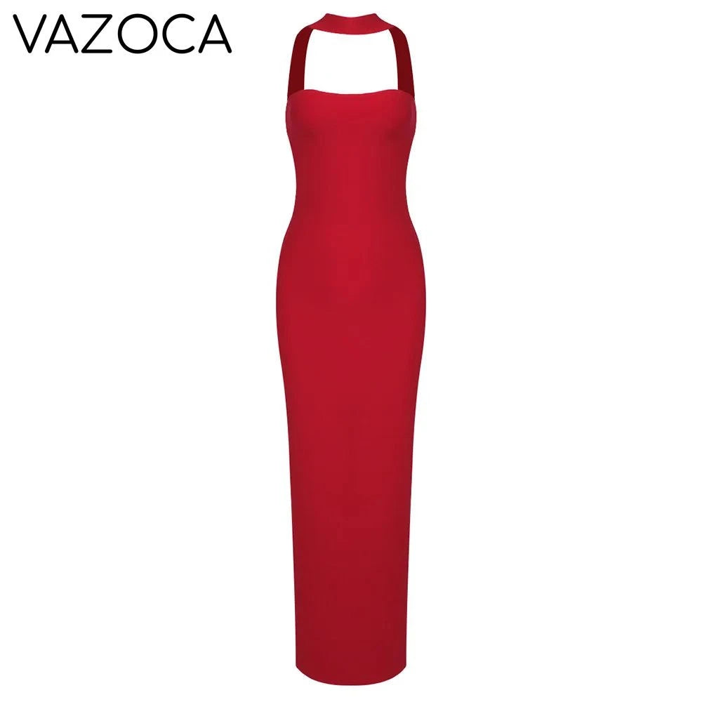 An Icon Bandage Maxi Dress