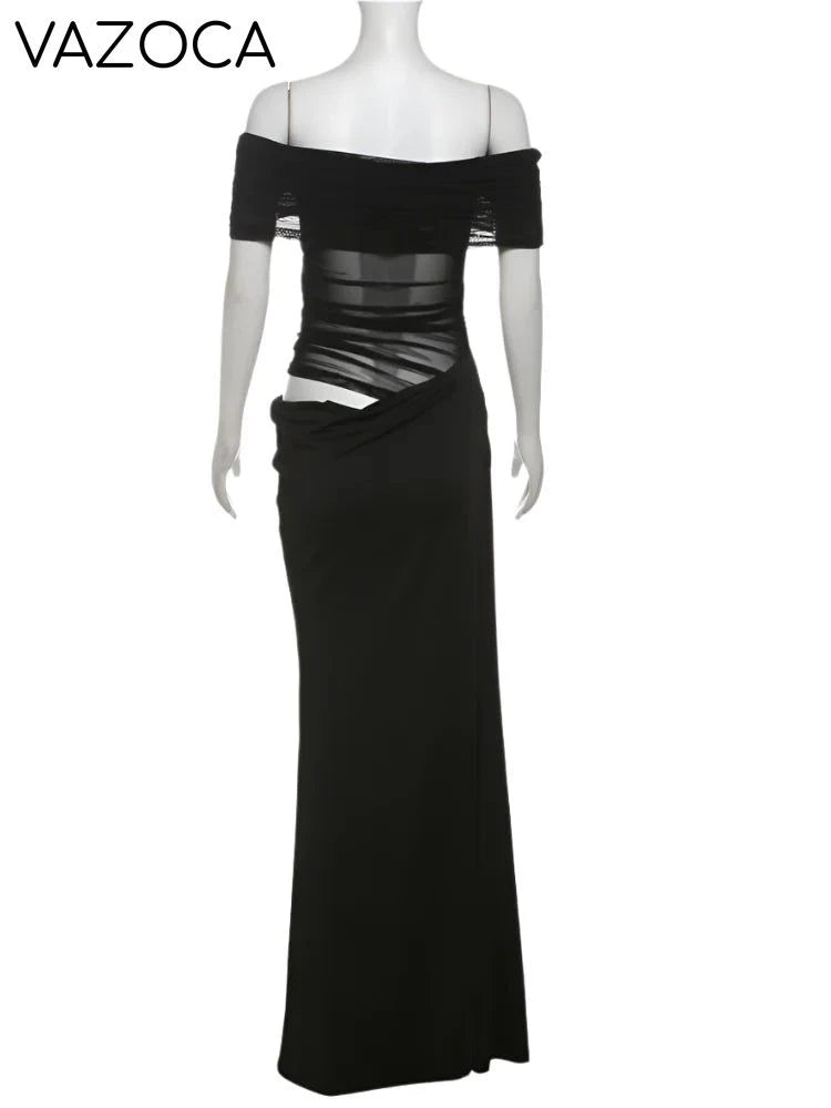Anastasia Ruched Maxi Dress