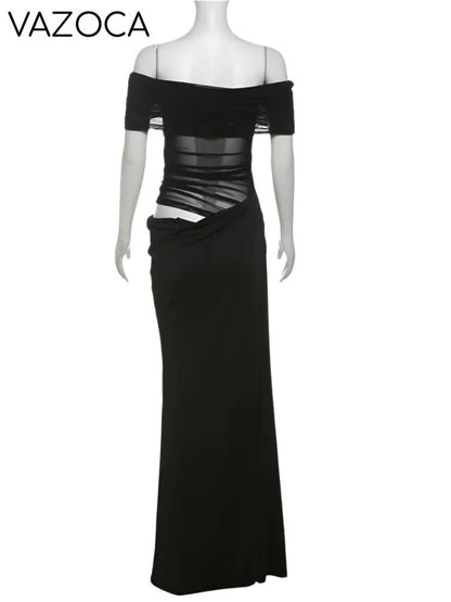 Anastasia Ruched Maxi Dress