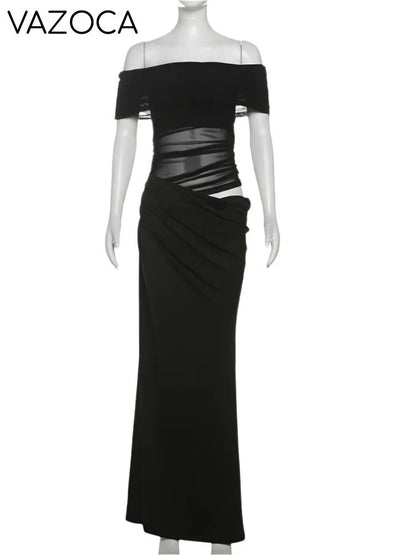 Anastasia Ruched Maxi Dress