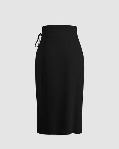 Isla Ivory Midi Skirt