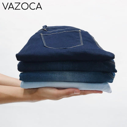 Back At it High Waist Jeans- Light blue