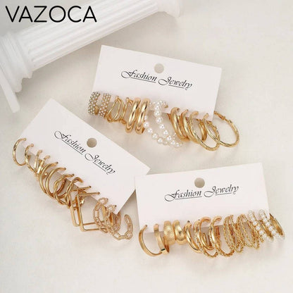 Baddie Earrings Set